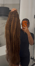 HD Highlight Burmese Curly Lace Wig
